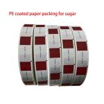 Flexographic Printing Sugar Tube Sweetener Sachet Packing in Paper PE Coated