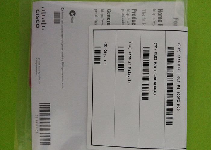 Optical Fiber Module GLC-FE-100FX-RGD 1310nm 2KM 1 year warranty
