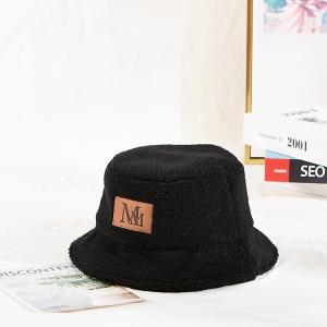 China Character Style Cotton Twill 60cm Fisherman Bucket Hat wholesale