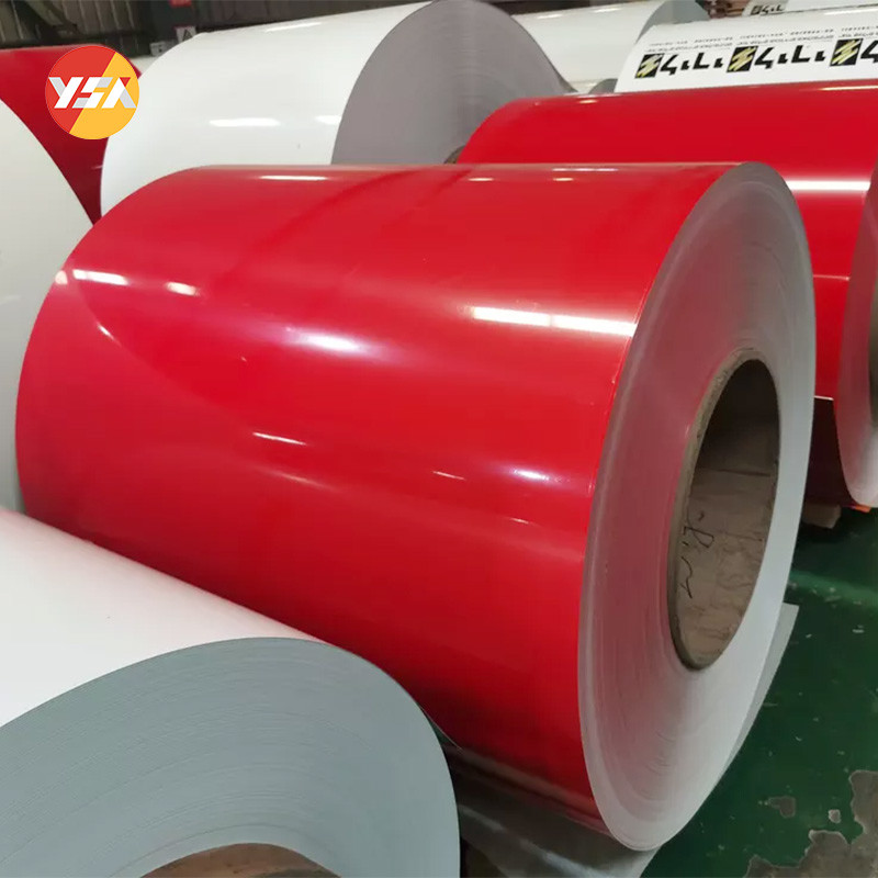 Coating Thickness PVDF 25 Micron 1050 1060 Aluminum Coil Stock 3mm 5mm