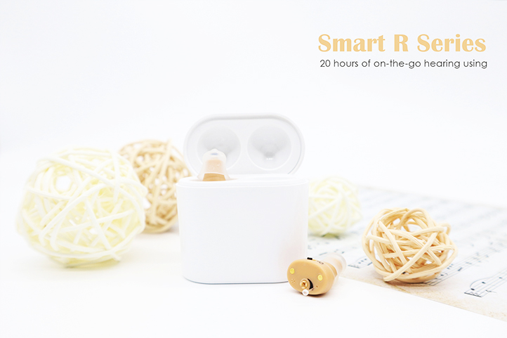 NiMH Rechargeable Mini Invisible Hearing Aids BTE Micro Behind The Ear Hearing Aid