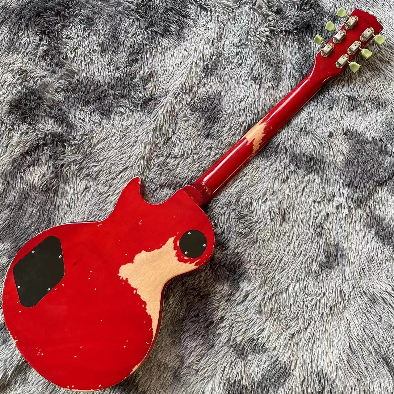 Custom Grand G-LP Les Paul Relic Finishing Style Electric Guitar Cherryburst Optional Color Accept OEM