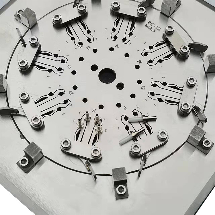 Custom Fiber Optic Polishing Fixture For Dia 1.25mm 2.5mm Ferrule