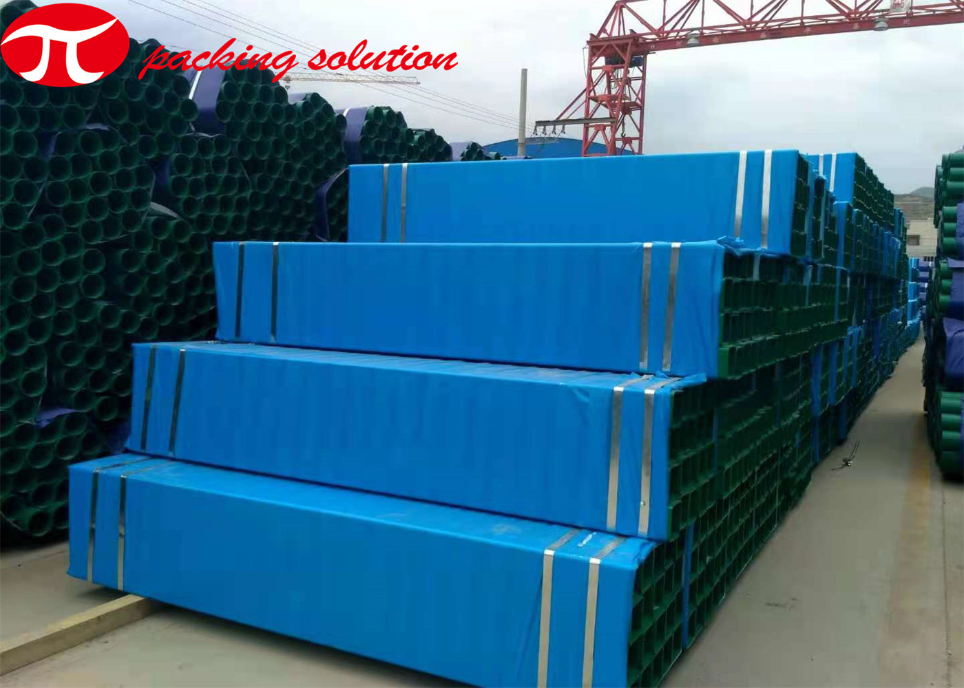 Stainless Steel Tube Packing Machine Automatic Horizontal 70r/Min With PLC Control