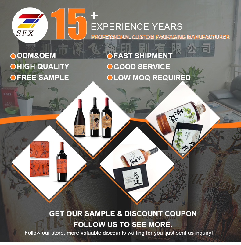 CMYK White Cardboard Wine Carrier Customzied Paper Packaging Boxes