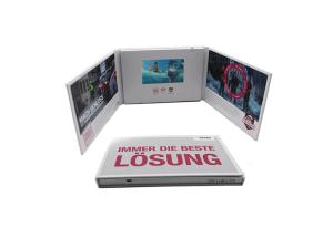 China Commercial Advertising Video Postcard Built With 1200mAh Li Ion Battery wholesale