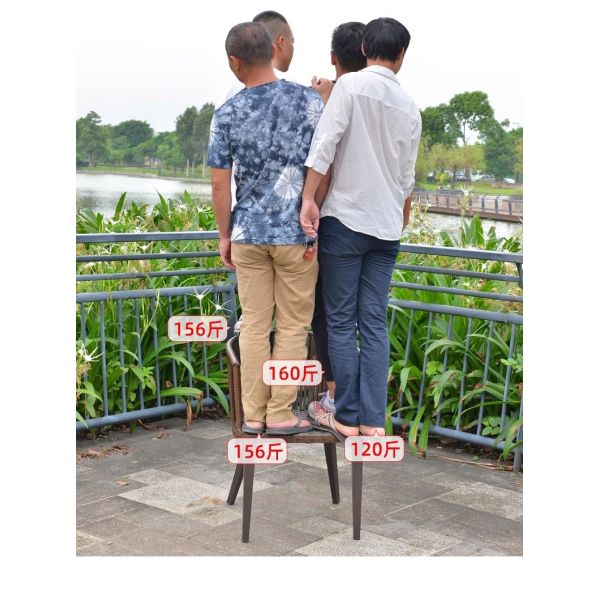 Outdoor Patio Rattan Chair And Table Set Garden Wicker Dining Chairs Weatherproof UV-Resistant Design For Balcony Terrace Or Open Deck