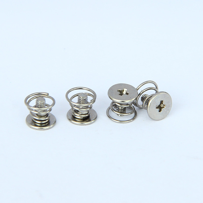 M2 M2.5 Springs Screws Spring loaded sound screw Spring loaded screw soundproof Stainless steel spring screw Machine screws