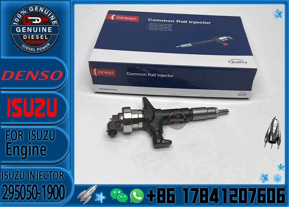 Genuine Brand New Common Rail Diesel Fuel Injector 295050-1900 295050-0910 295050-0911 295050-0912 8982601090 8981595831