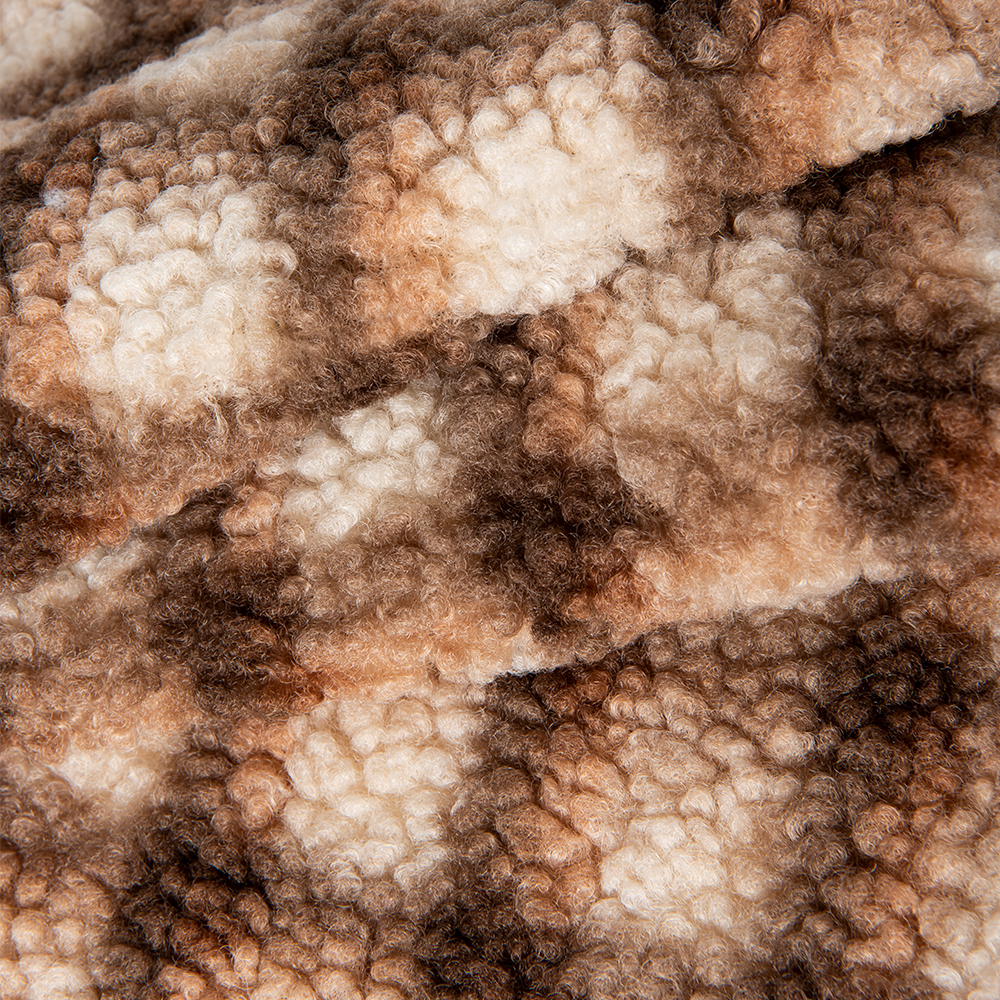 Medium Weight 100% Polyester Faux Fur Fabric for Garments Processing-Lining Sample Free