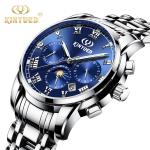 Luminous Mechanical Wrist Watch Business Moonphase Automatic Watch