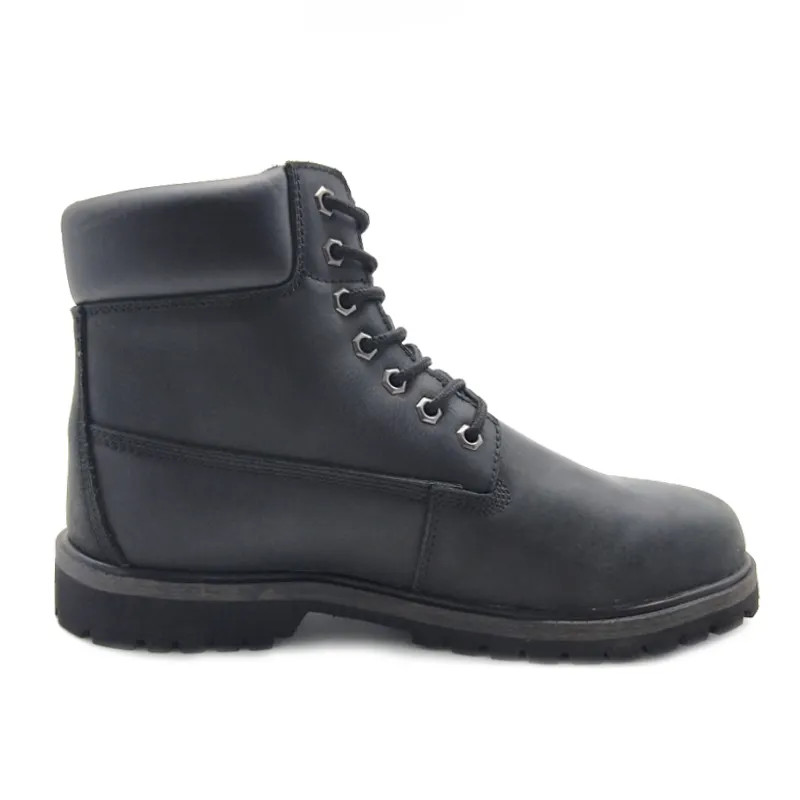 Steel Toe Style Martin Boots Unisex Safety Shoes For Office Wear