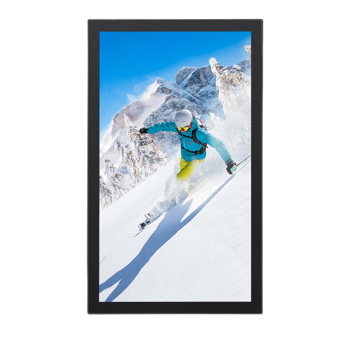 18.5 Inch Android Touch Screen Monitor KR3568 IPS Display No Camera Vesa Wall Mounted With POE RJ45 Port 0