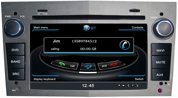 Ouchuangbo 1080P 3G Host HD S100 for Opel Astra /Vectra /Antara Car GPS Radio DVD Player