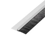 Industrial Door Nylon Dust Brush Seal Strip Aluminum Alloy 100mm