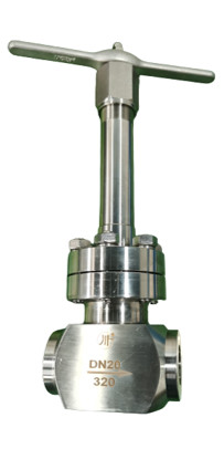 Quality Manual Cryogenic SS304 high pressure globe Valve SW Connection for sale