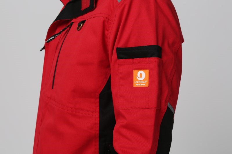 Outside 250gsm Mens Work Uniforms Microfleece Inside Spring Work Jackets