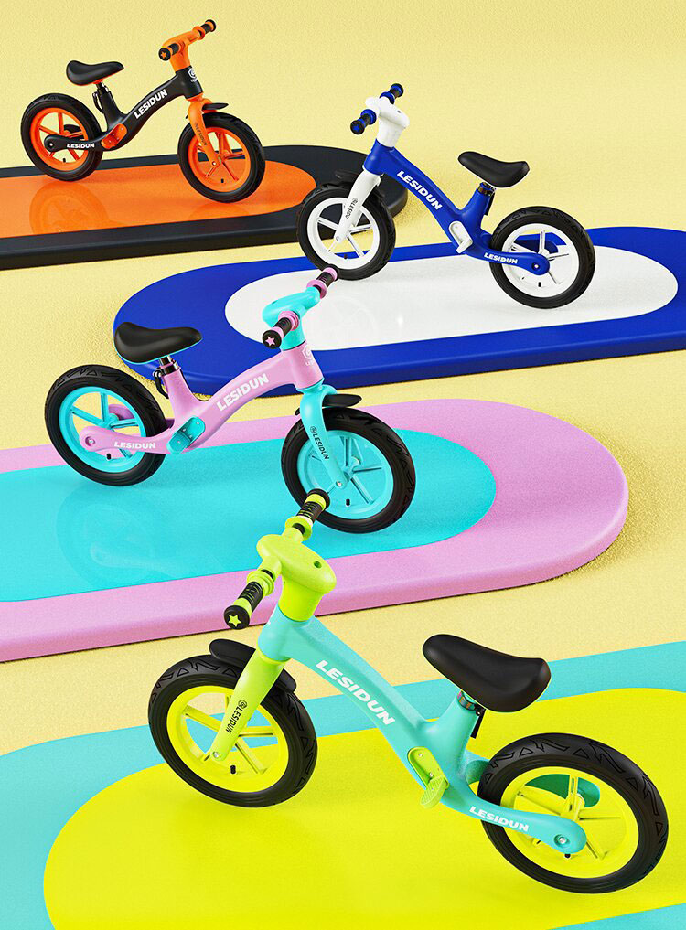 Learning Toy Children's Stroller Balance Bike A Fun and Educational Handcart for Kids