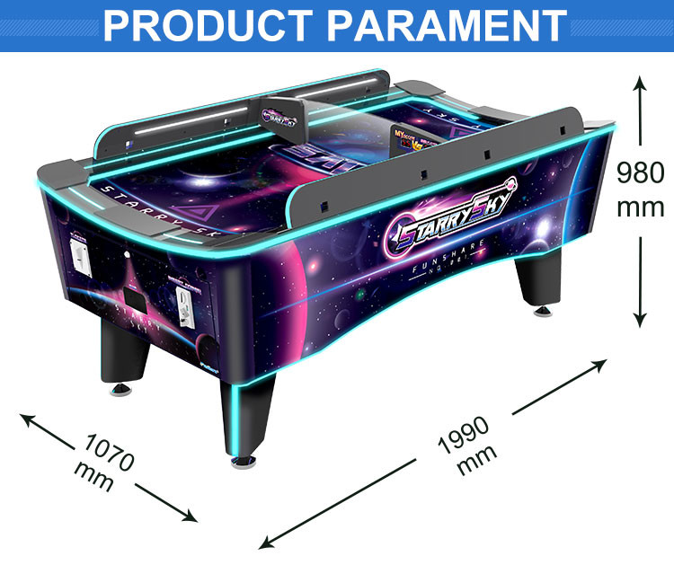 Classic Indoor Sport Game Machine Air Hockey Table 1 Year Warranty