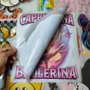 Washable Custom Screen Printing Transfers Durable Tee Shirt Heat Transfers