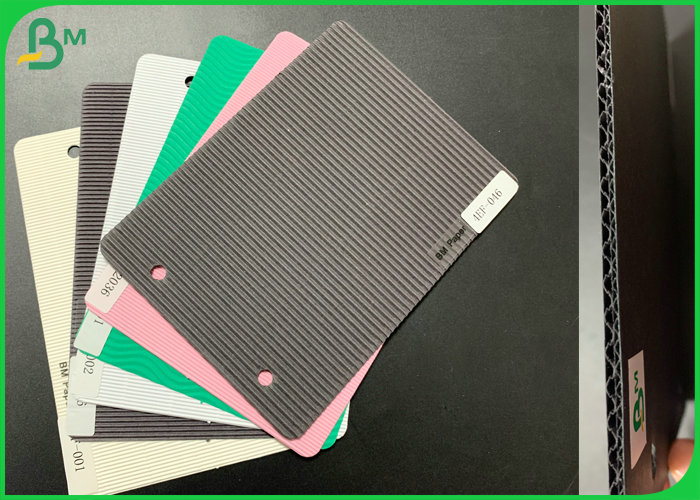 2 - 3 Layer E F Flute Color Corrugated Cardboard For Gift Packing Box