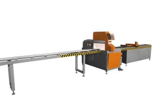 China 2840r/Min Auto Feeding Corner Saw For Aluminum Corner Key Cutting wholesale