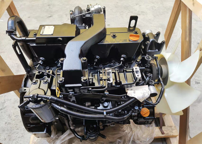 74.5kw Diesel Engine Assembly 4TNV106T Metal Material Water Cooling For Excavator