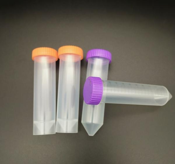 HDPE Polypropylene Medical Laboratory Consumables 10ml Centrifuge Tube Flat Cap