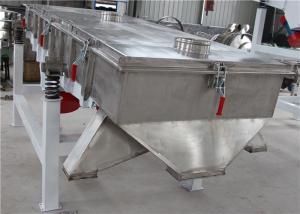 China Food Industry Grain Particle SS304 Linear Vibrating Screen on sale