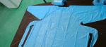 Waterproof Single PE Coating Cheap Price Civil used Isolation Gowns