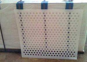 China Custom Hard Hdpe Perforated Plastic Panels Powder Coating wholesale