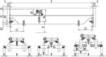 European Advanced Electric Double Beam Bridge Travelling Crane