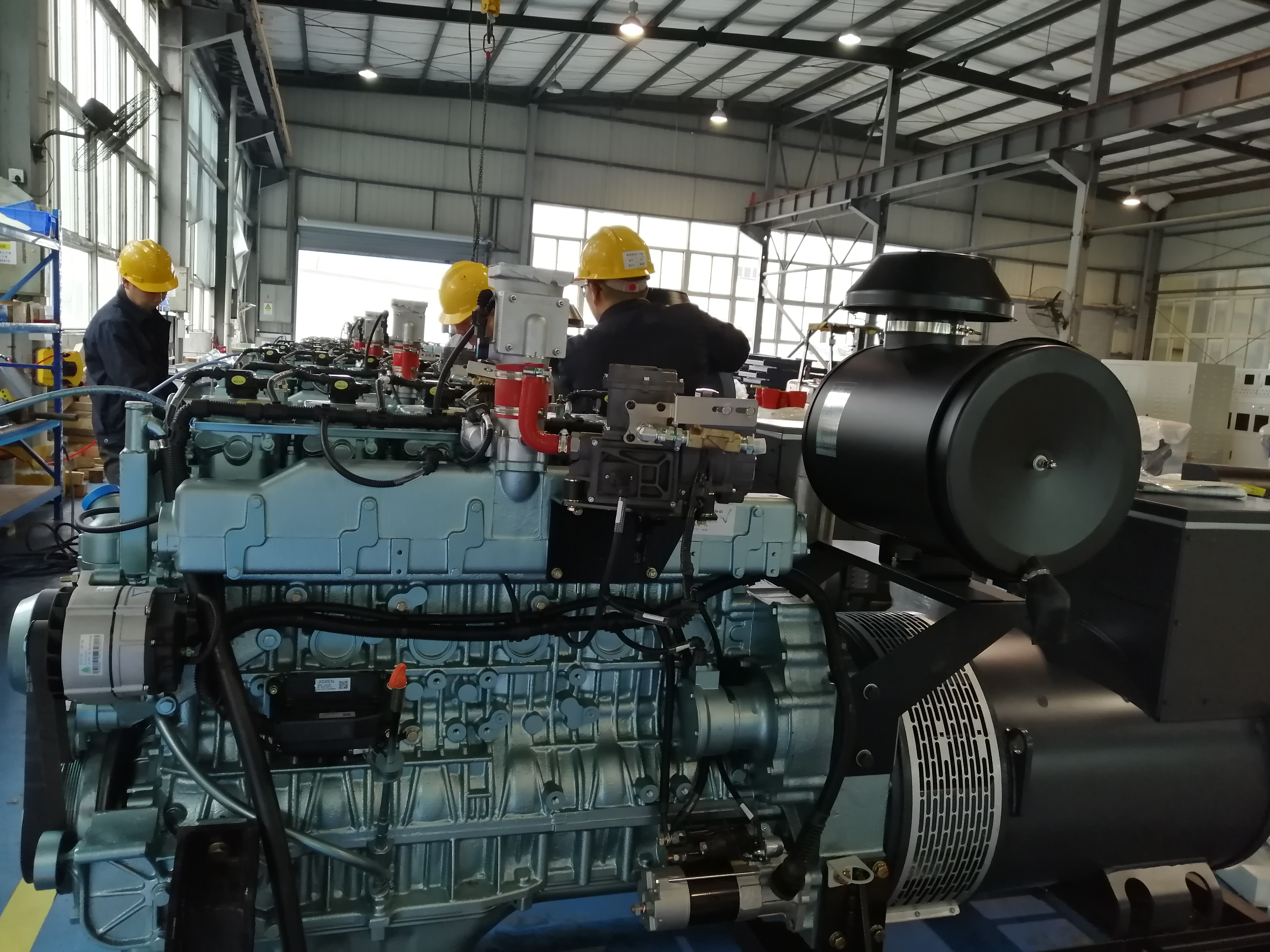 1200KW Industrial Natural Gas Power Generator CBM Biogas CHP Power Generator