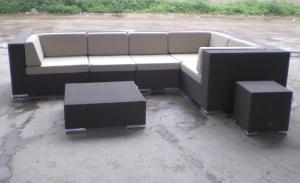 China Garden furntiure rattan modular sofa --9144 wholesale