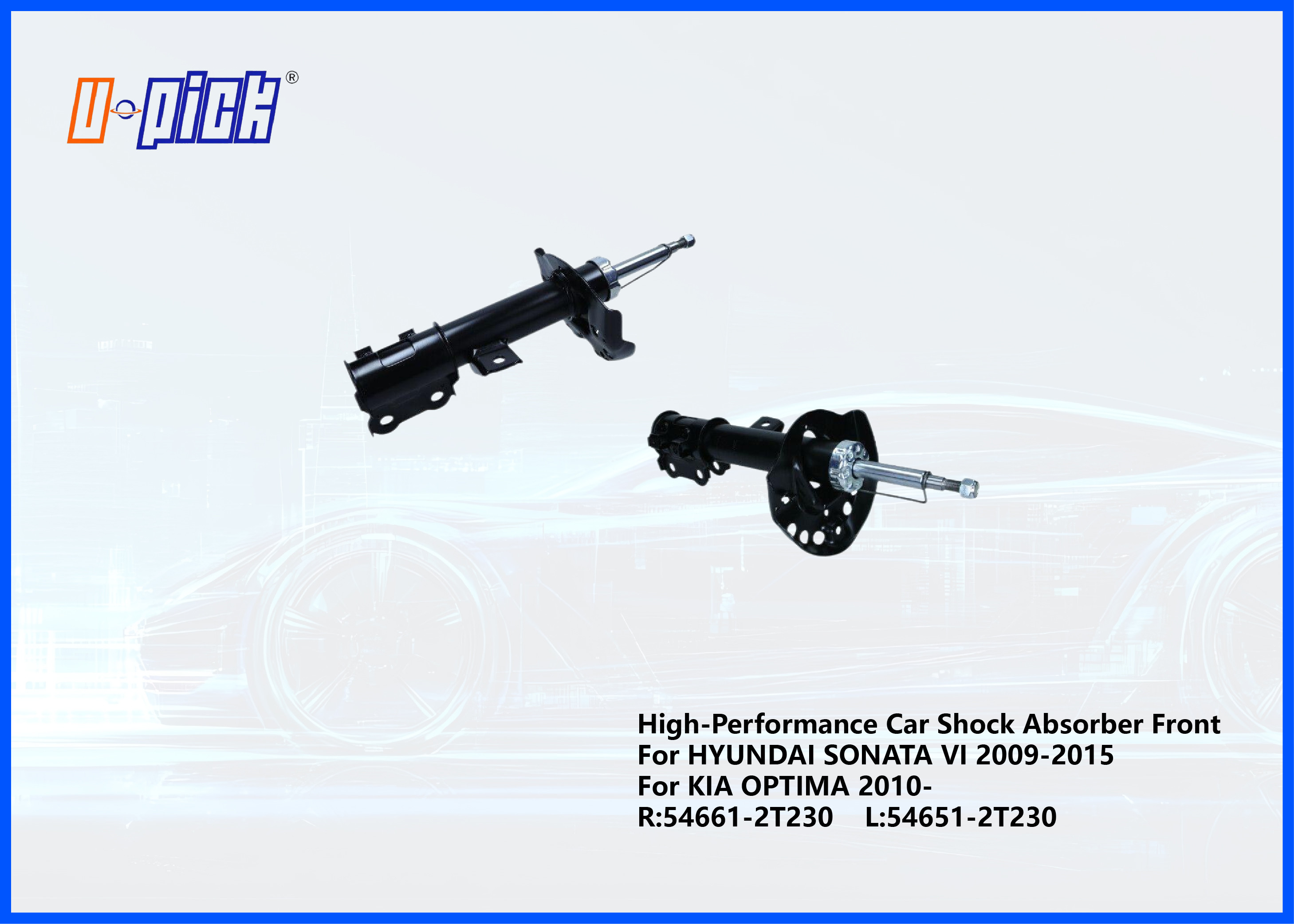 High-Performance Car Shock Absorber Front For HYUNDAI SONATA VI 2009-2015 KIA OPTIMA 2010- R:54661-2T230 L:54651-2T230