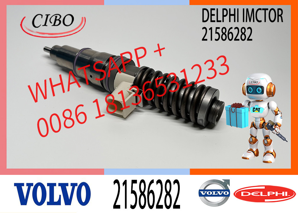 Diesel Injection System Parts Diesel Fuel Injector 21582098 21582101 21586282 21644596 Diesel Injector For VOL-VO