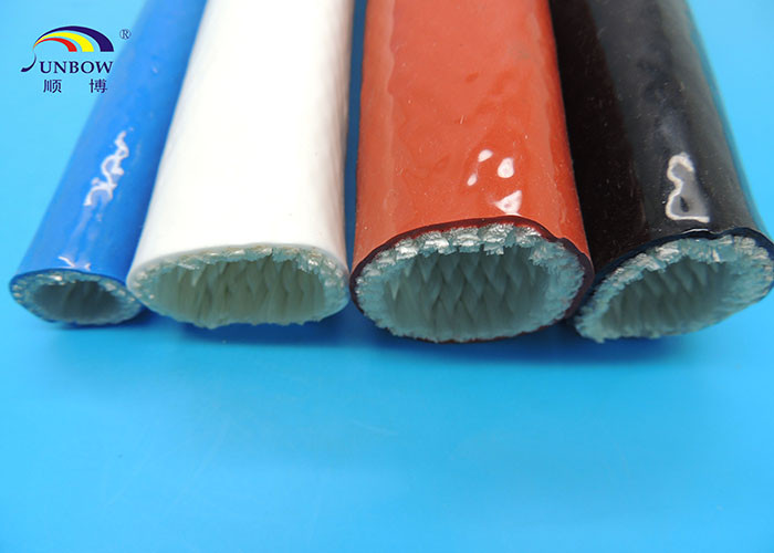 1650℃ High Temperature Flexible Braided Fiberglass Sleeving Flame Retardant