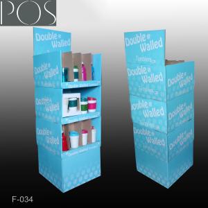China Corrugated cardboard PDQ Trays for water bottles wholesale