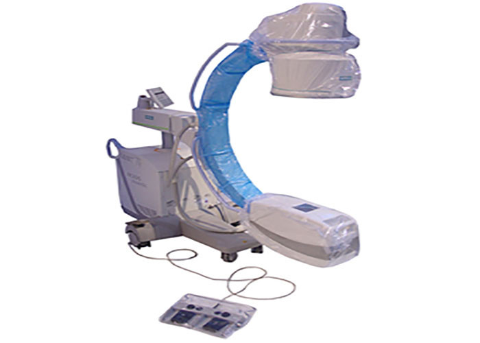 Disposable Medical C-Arms Equipment Covers , Sterile Probe Covers With Clips Drapes