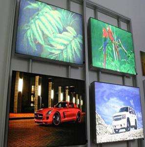 China High Brightness CYMK Backlit Fabric Lightbox For Movie Poster Display wholesale