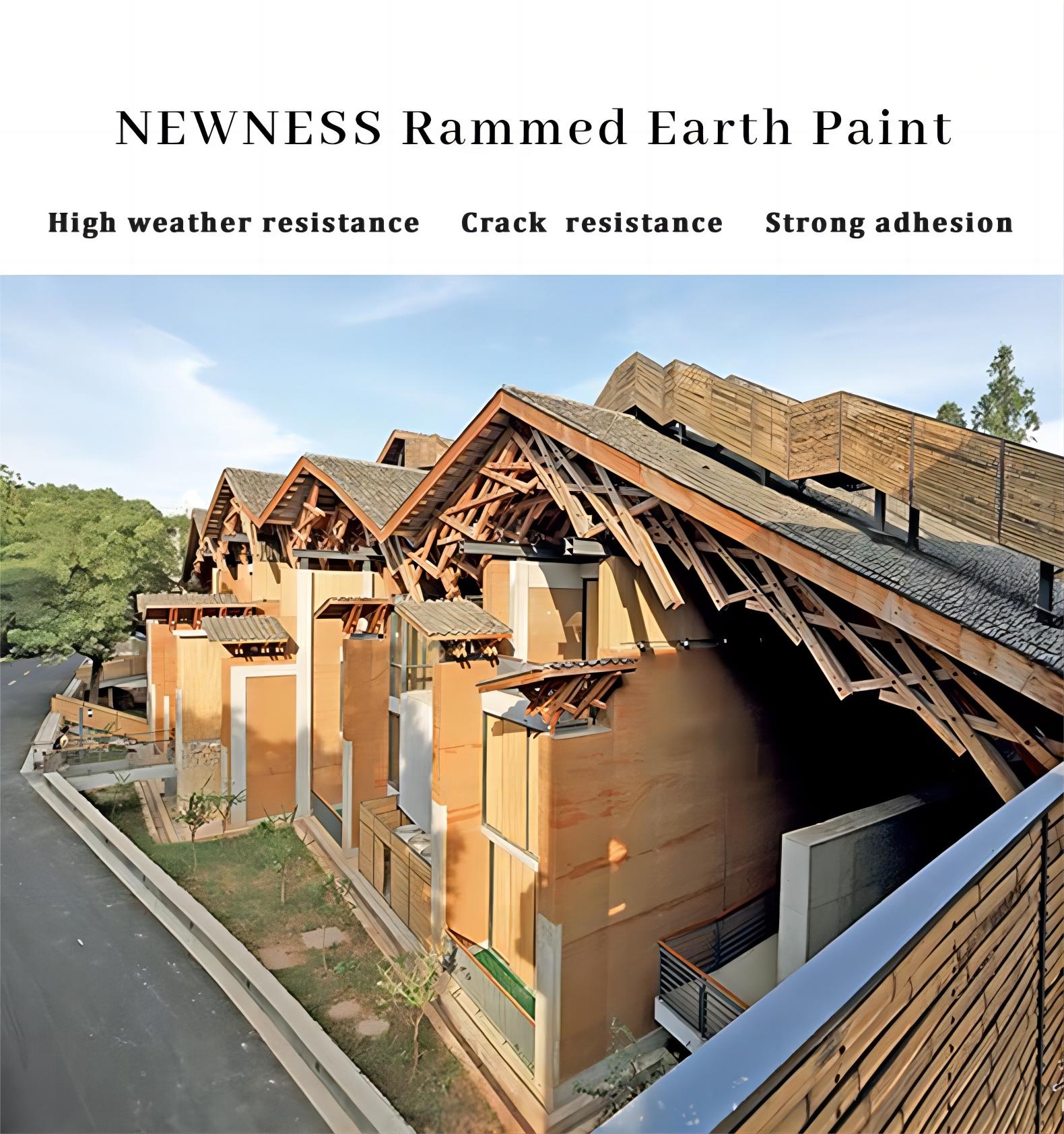 210° Rammed Earth Interior Wall Paint Environmentally-Friendly Close-to-Nature Coating