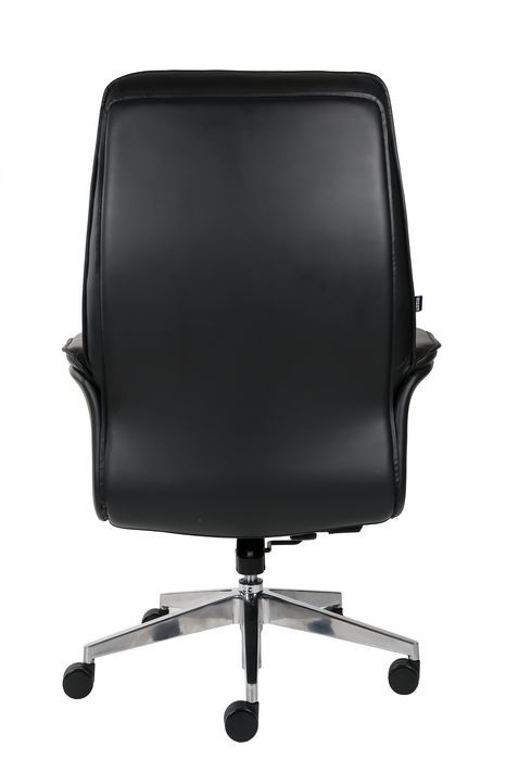Moded Foam Genuine Leather Desk Chair , 360d Leather Rolling Chair DIOUS