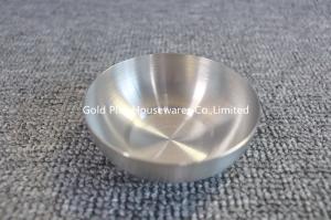China Superior quality silver buffet serving bowl eco-friendly dipping sauce bowl stainless steel small soy sauce dish wholesale