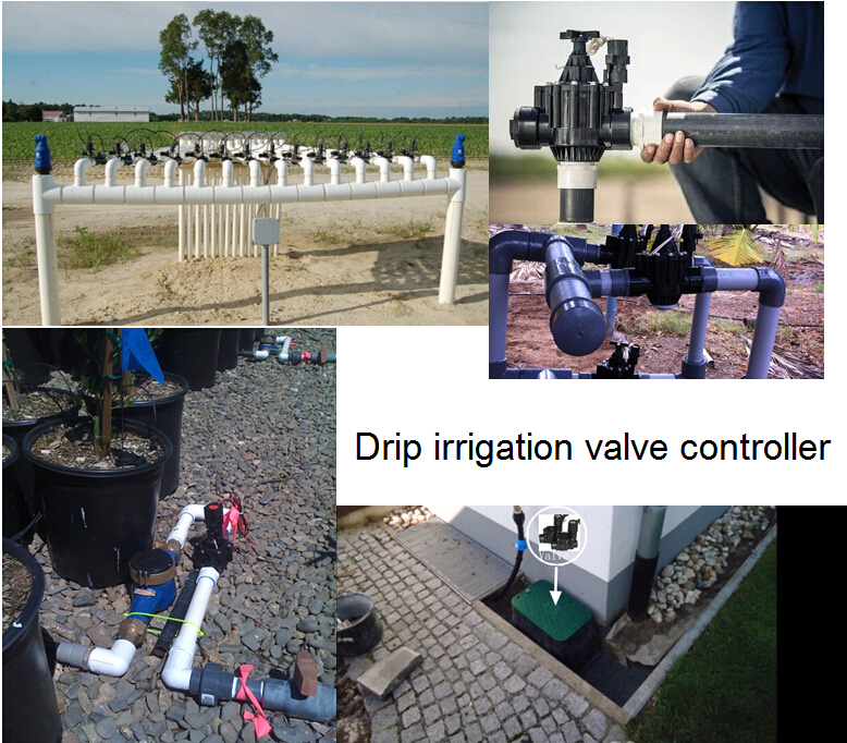 Nylon Irrigation Flow Control Valve , Shutoff Landscape Irrigation Valves