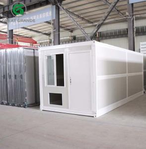 China Steel Fireproof Living Prefab Container Homes Portable Folding House wholesale