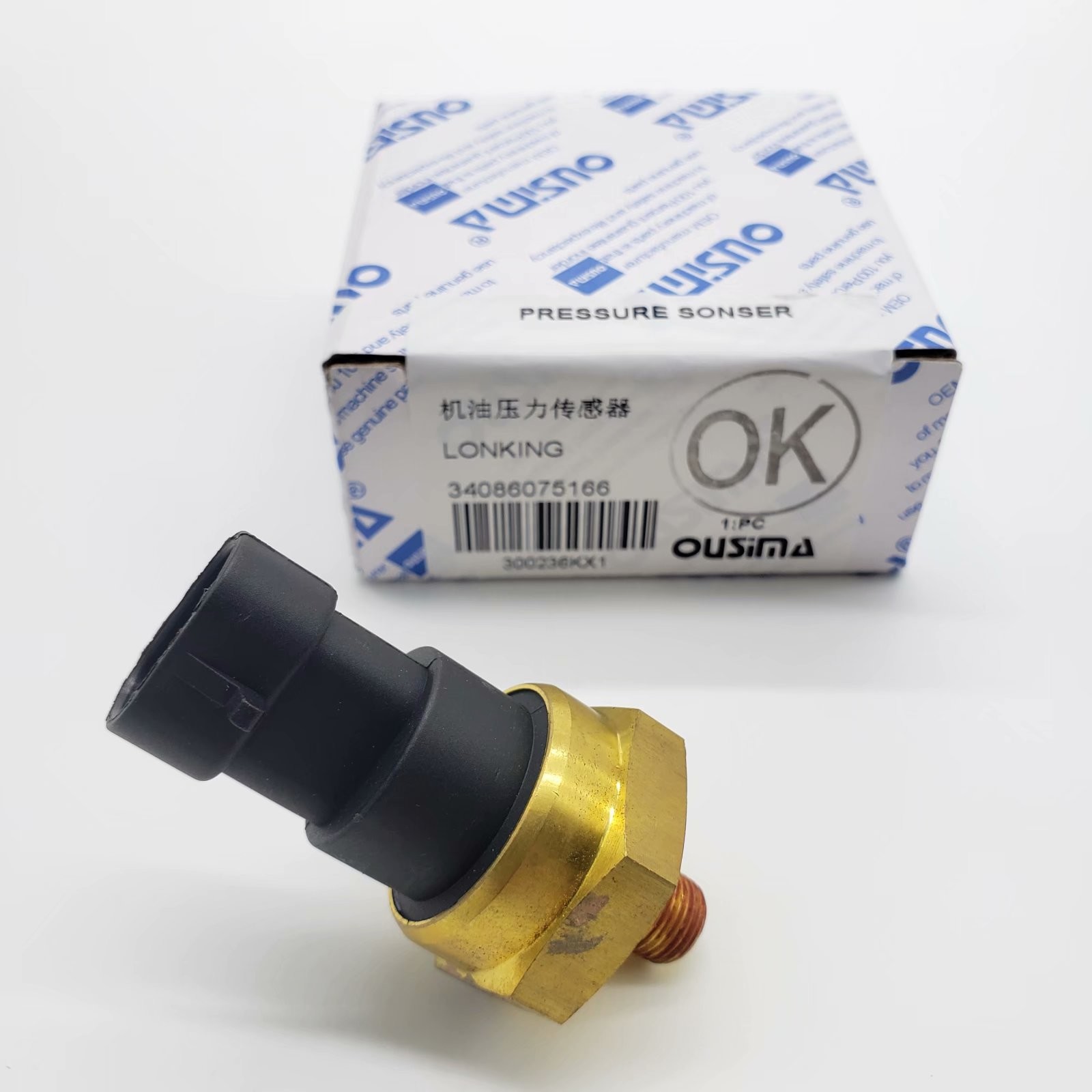 OUSIMSA 34086075166 Engine Temperature Sensor Pressure Switch 34086075166 For LONGKING Excavator