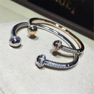 China Luxury jewe factory bracelet gold diamond 18k gold white gold yellow gold rose gold diamond bracelet wholesale