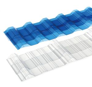 China Lightweight Clear Corrugated Polycarbonate Plastic Sheet Roofing wholesale