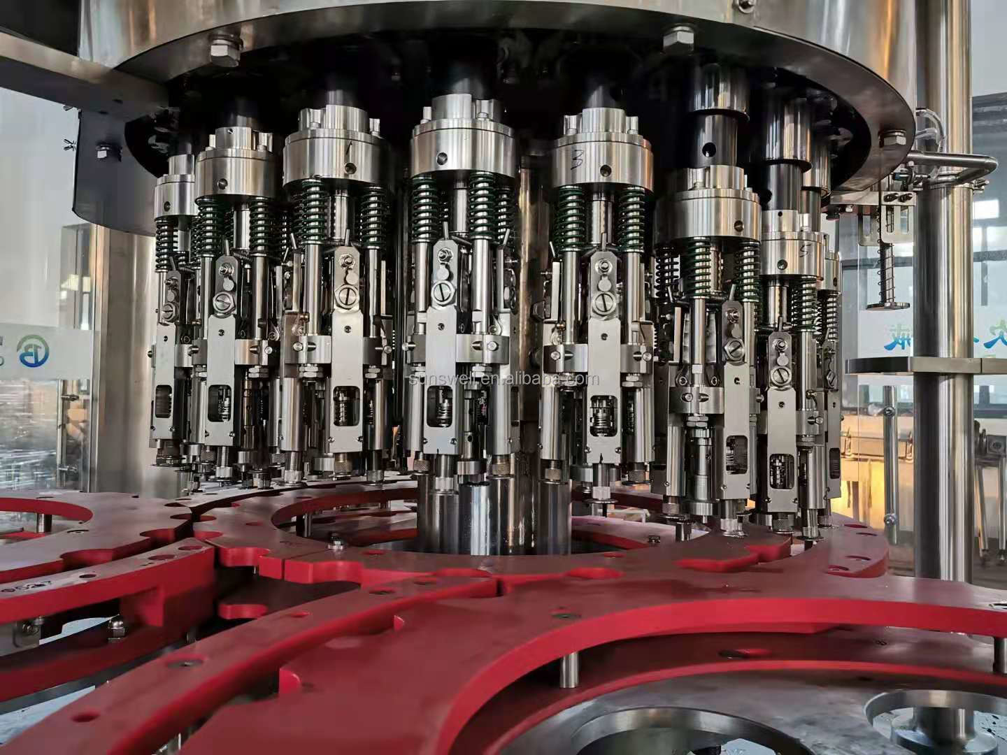 15000BPH Automatic Bottling Beer Filling Machine With External Filling Valves