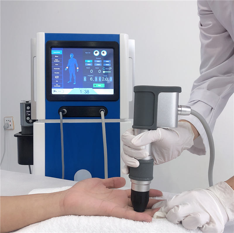 2 Handles 5Mj Shockwave ED Machine For Pain Relief